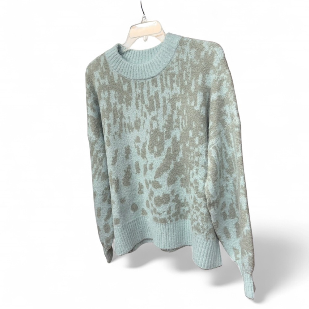 Scoop Galaxy Jacquard Tunic Sweater, Size XL - Picture 4 of 9